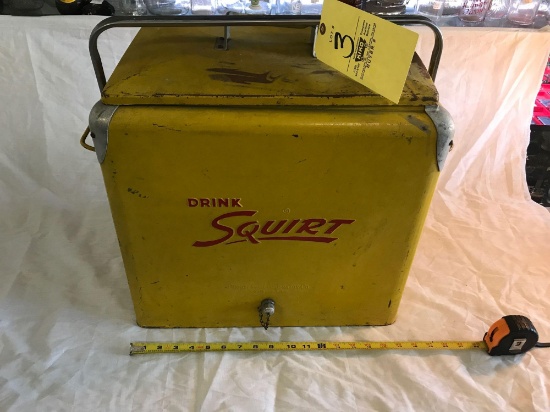Early "Drink squirt" cooler