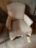 3 Wood Chairs and Upholstered Chair