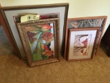 ASSORTED PAINTINGS AND FRAMES