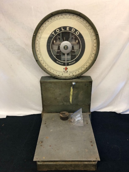 Toledo Honest weight scale, 250-pound limit