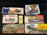 (6) Military, Airplane and Wrecker Models
