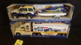 Nylint NAPA tractor trailer and 4x4 power prop combo
