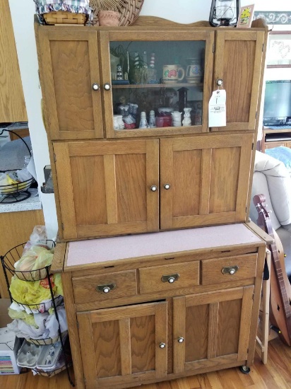 Hoosier-style cupboard