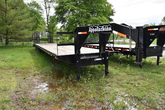 2019 Appalachian 40 ft. Gooseneck flat-deck trailer