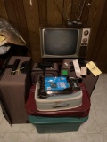 TV and Luggage