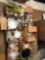 Seven boxes of assorted China, dishes, hangers