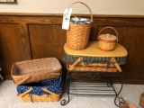 (5) Longaberger baskets