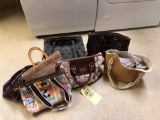 Coach, Dooney and Bourke purses