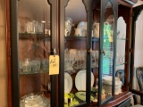 Contents of China cabinet