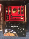 Lighters and shaving kit