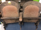Pair of theatre seats