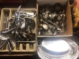 Silverware and silver plate