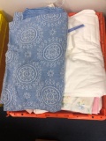 Tote of linens