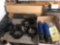 Motorcycle parts and contents of the bench