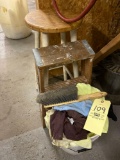 Stools and Shop Rags