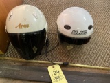 Arai and HJC Helmets