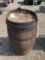 Banded whiskey barrel