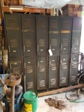 Metal lockers and cabinets