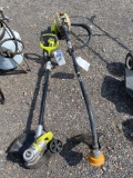 Ryobi battery powered string trimmer, Ryobi gas powered string trimmer