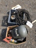 Welding mask, power cord, parts