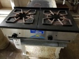 Castle 2-burner gas stove, mod DHP2, works