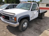 1995 GMC 1 ton flatbed 4x4. New steel bad, new fuel pump, new brake lines, 454 engine, transmission