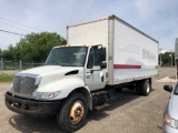 2007 international 24 ft box truck