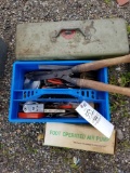 Tool box, tools