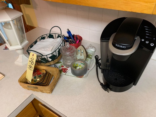 Keurig Coffee Maker and Countertop Items