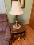 Side Tables and Matching Lamps