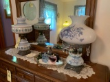 Banquet Lamps and Women's Dresser Decor