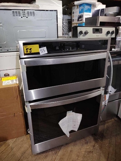Whirlpool Stainless Steel Combo Microwave/ Convection Oven Model #WOC97EC0HZ01