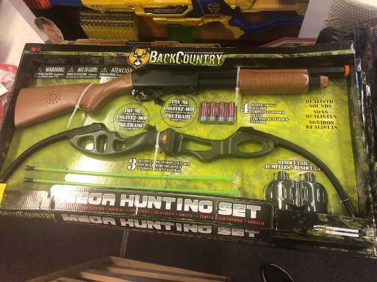 4 Back Country Mega Hunting toy sets