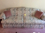 2-Cushion Sofa w/ Wingback Chair