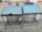 (2) Metal Drafting Tables