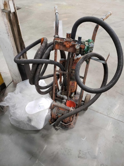 FSI Transfer Pump on Cart