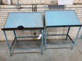 (2) Metal Drafting Tables