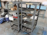 (2) Rolling Shelves