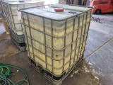 Used Hydraulic Fluid with Poly Tank