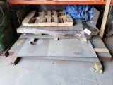 Thick Metal Plates, Metal Work Top