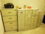 5 Filing Cabinets, Printer