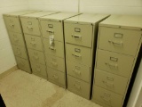 5 Filing Cabinets