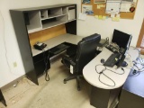 Desk and Chair, Shelf