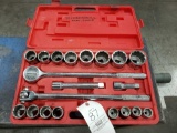 21 Pc. Socket Wrench Set