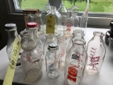 Milk bottles