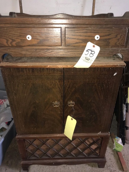 Old TV cabinet