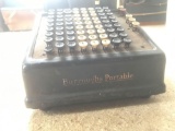 Burroughs Portable adding machine