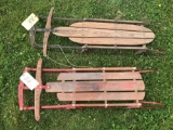 Two runner sleds