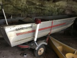 13ft aluminum boat with trailer