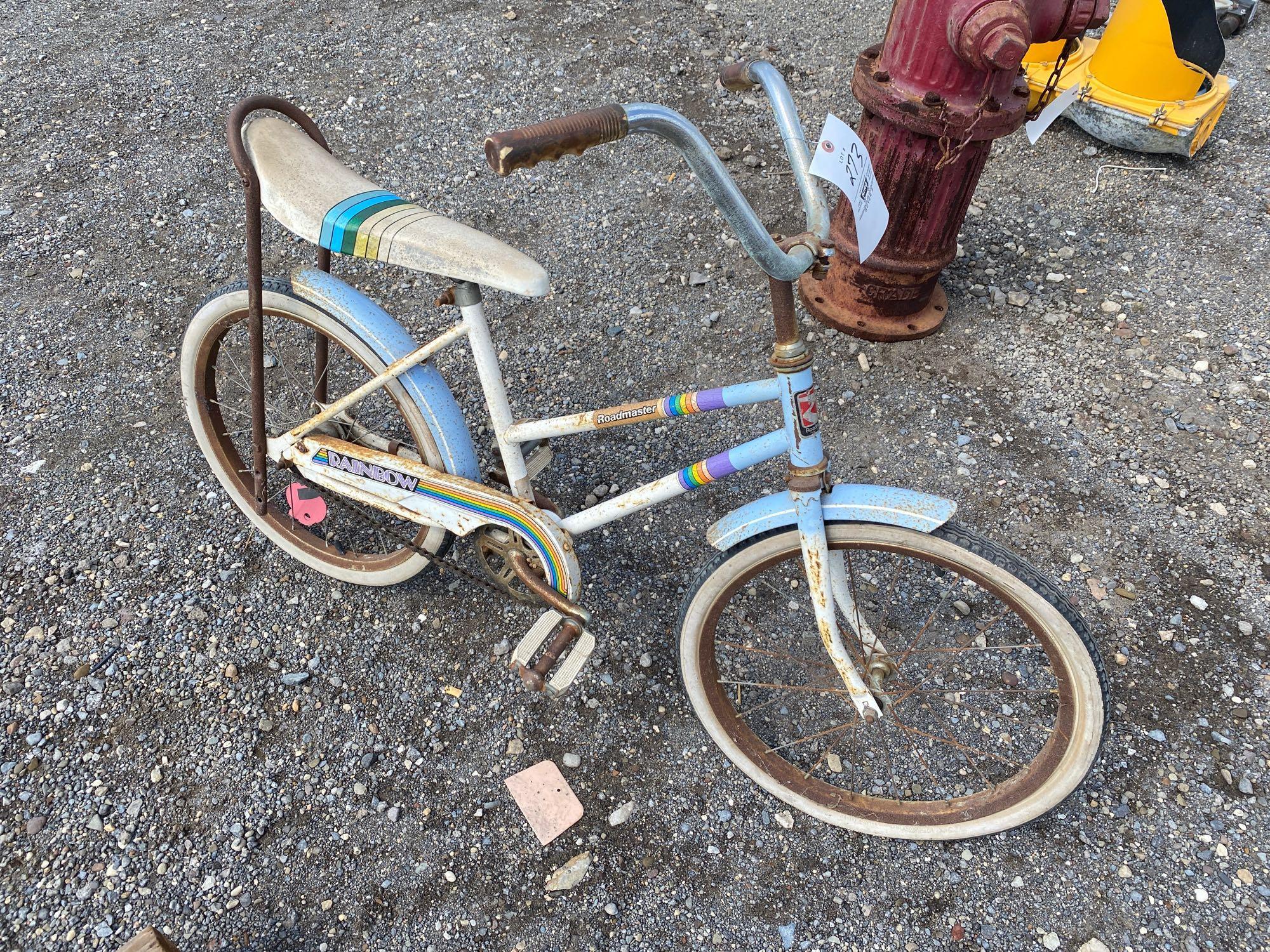 Rainbow banana seat bike sale